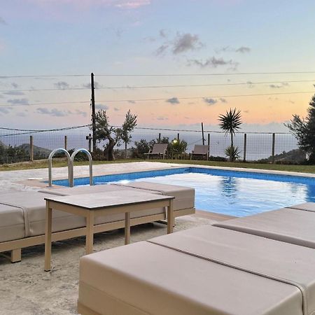 Villa Michael Triopetra Private Villa, Private Swimming Pool, Garden, Panoramic Sunset 외부 사진