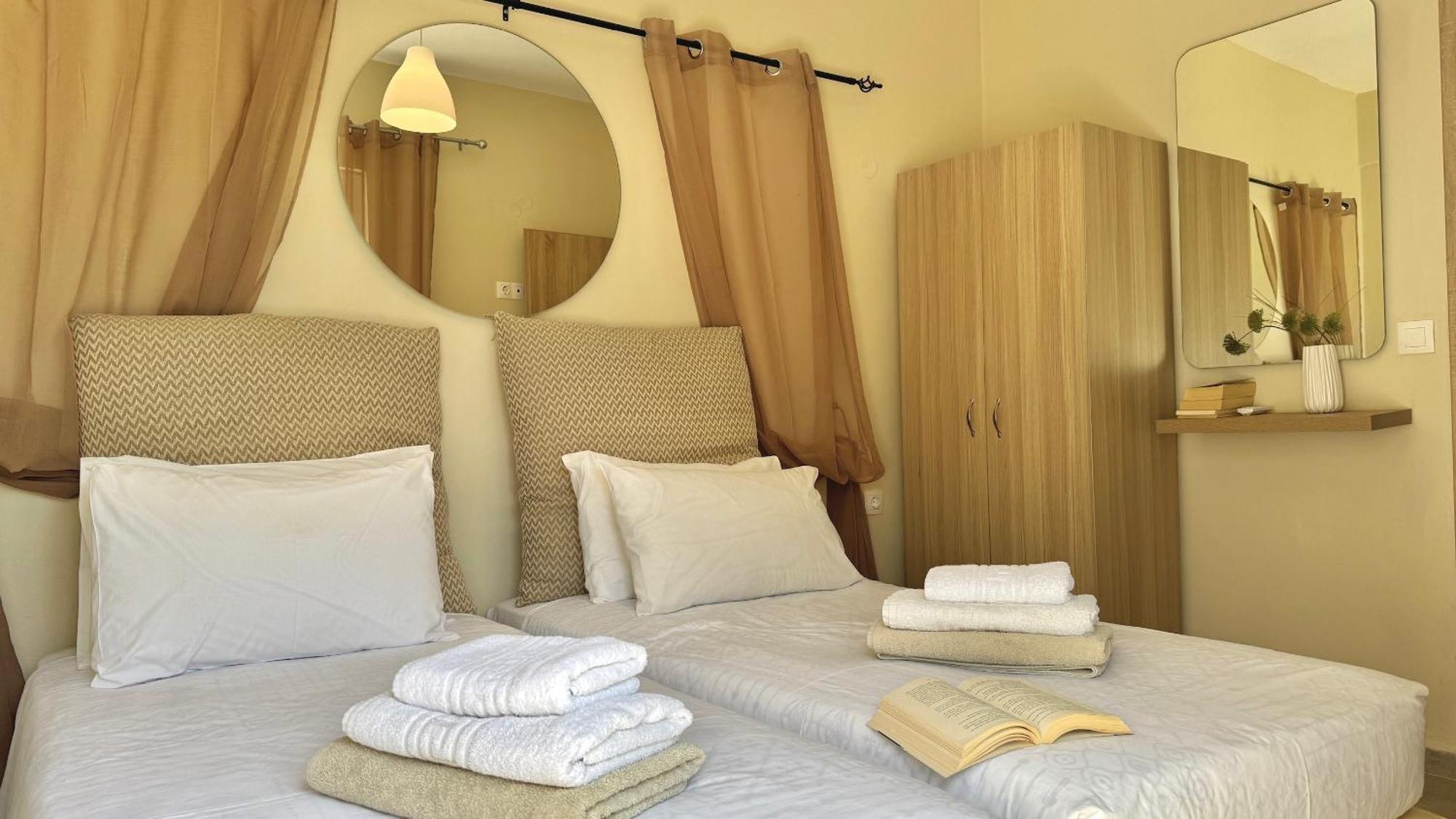 Villa Michael Triopetra Private Villa, Private Swimming Pool, Garden, Panoramic Sunset 외부 사진